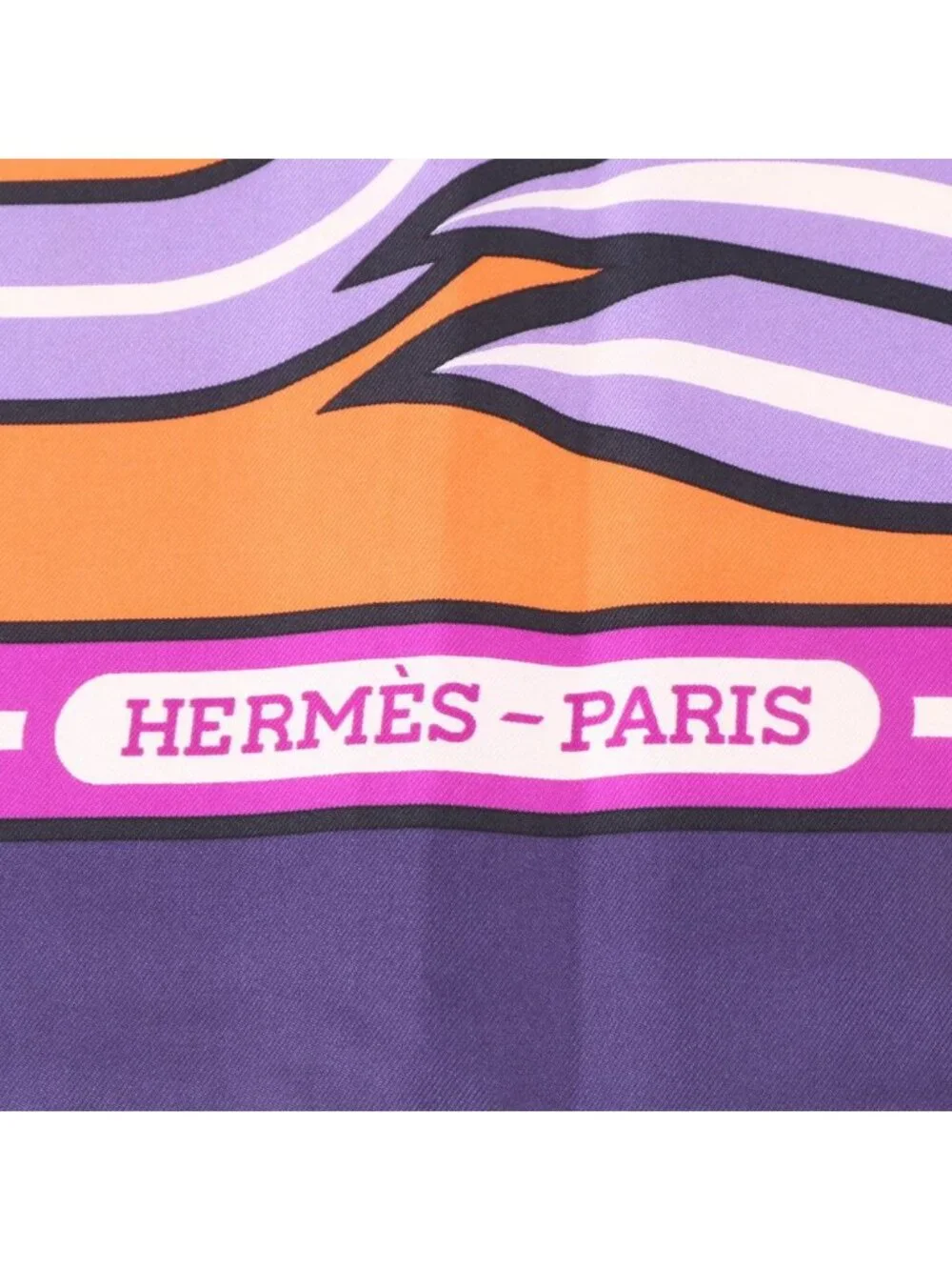 Hermes Carre 90 Quadrige Scarf Silk Shawl